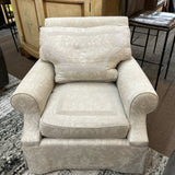 Custom Chair & Ottoman