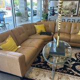 Leather Italia - Closeout Sectional