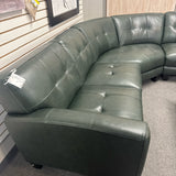 Leather Italia - Closeout Sectional