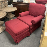 Michael Thomas Chair & Ottoman