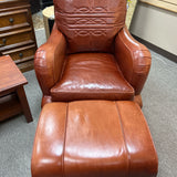 Runyon's Chair and Ottoman