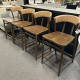Four Hands Model Home Counter Stools