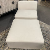 Coaster Model Home Chair & Ottoman