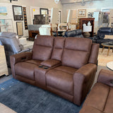 Man Wah - Closeout Reclining Loveseat