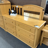 Ethan Allen Dresser & Mirror