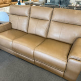 Leather Italia - Closeout Reclining Sofa