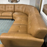 Leather Italia - Closeout Sectional