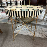 MacKenzie Childs Accent  Table