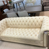 Leather Center Sofa