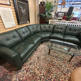 Leather Italia - Closeout Sectional