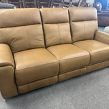 Leather Italia - Closeout Reclining Sofa