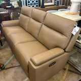 Leather Italia - Closeout Reclining Sofa