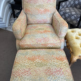 Bassett Chair and Ottoman