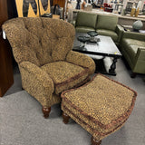 Taylor King Chair & Ottoman