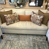 Hickory White Sofa