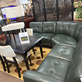 Leather Italia - Closeout Sectional
