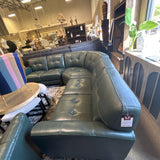 Leather Italia - Closeout Sectional