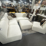 Coaster Model Home Sectional & Ottoman