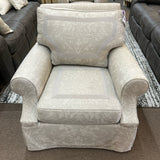 Custom Chair & Ottoman