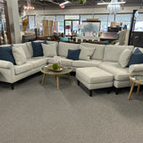 Haverty's Sectional & Ottoman