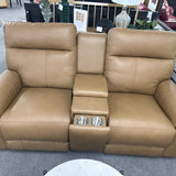 Leather Italia - Closeout Reclining Loveseat