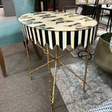 MacKenzie Childs Accent  Table