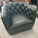 Leather Italia - Closeout Swivel chair