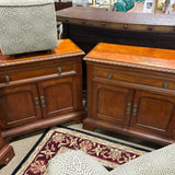 Hickory White Nightstands