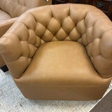 Leather Italia - Closeout Swivel chair