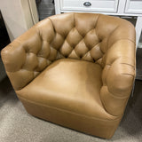 Leather Italia - Closeout Swivel chair