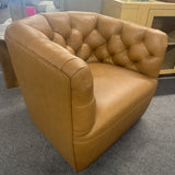 Leather Italia - Closeout Accent Chair