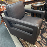 Leather Italia - Closeout Swivel chair